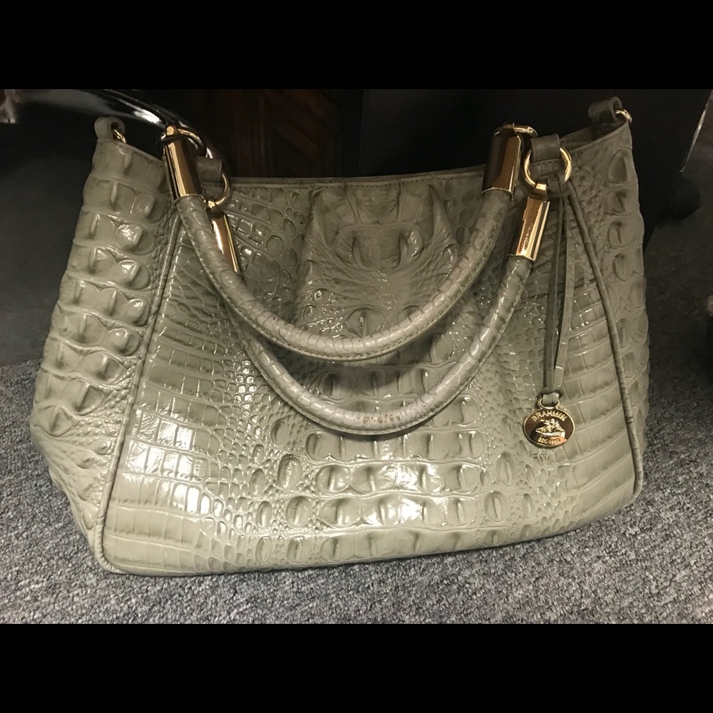 Brahmin Ruby Satchel paid $365 comes w dustbag